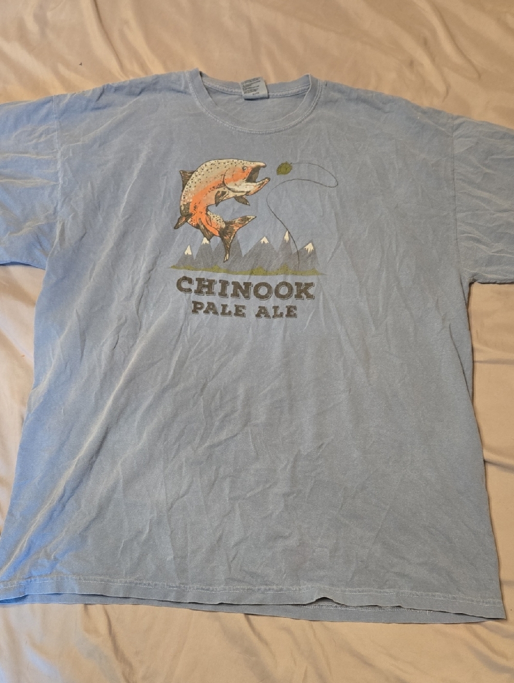 Comfort Colors Light Blue Crewneck Tee